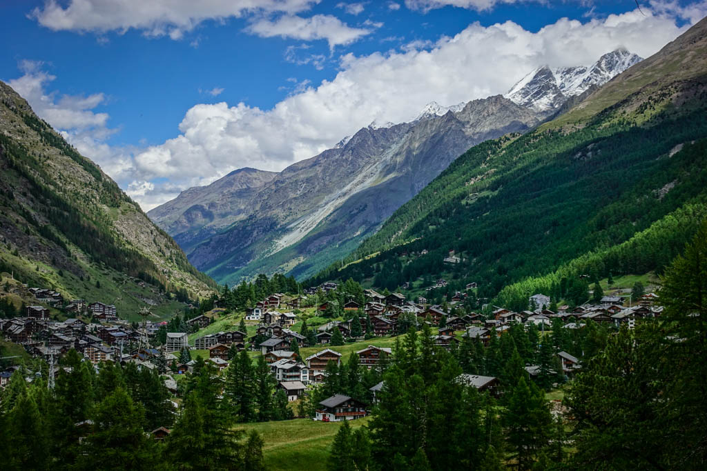 Церматт - городок в сердце швейцарских Альп