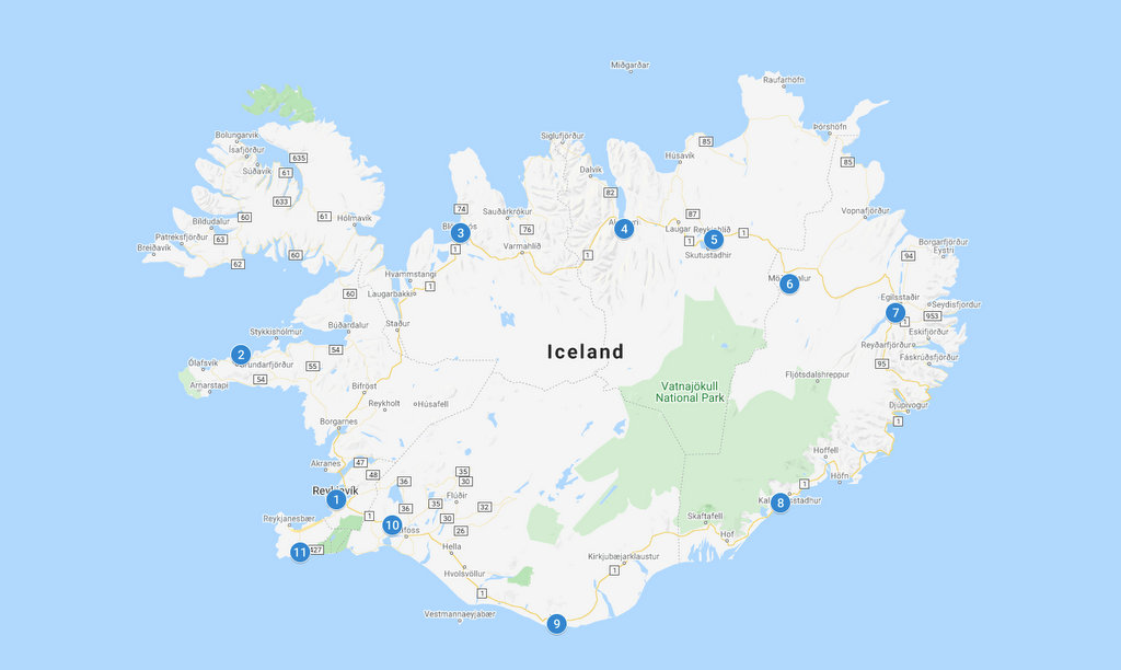 Исландия по часовой стрелке 